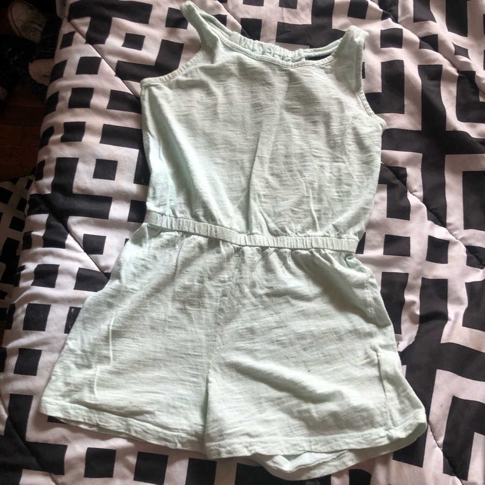 Mint green romper